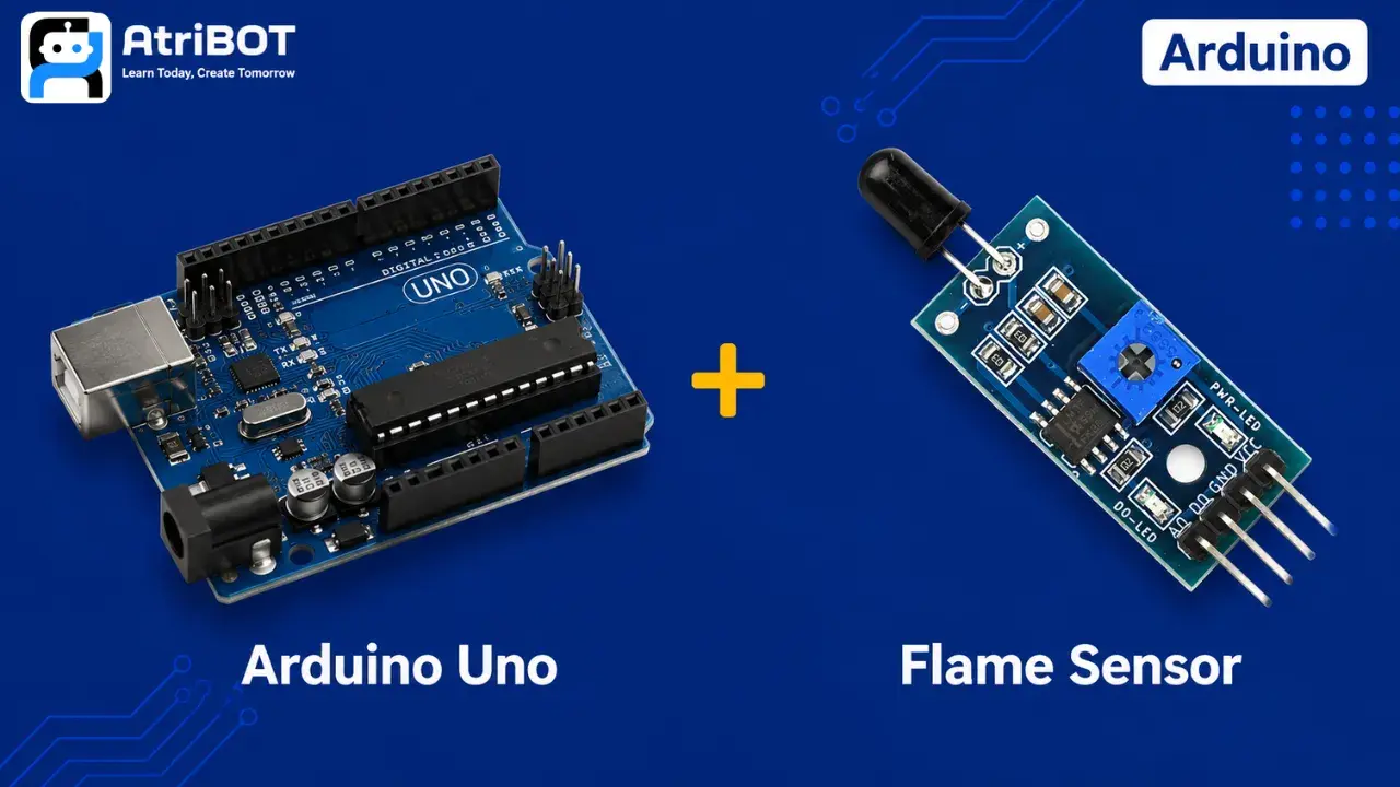 Flame Sensor with Arduino UNO