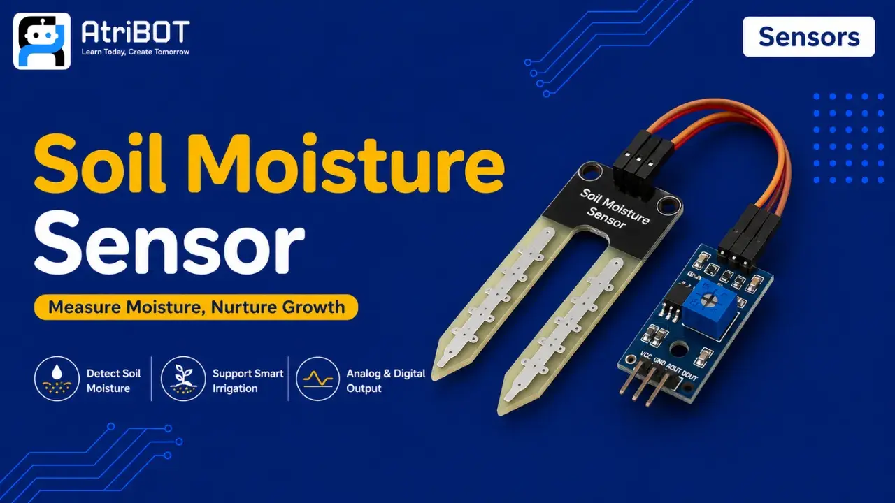 Soil Moisture Sensor with Arduino UNO